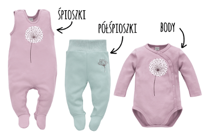 Śpioszki niemowlęce